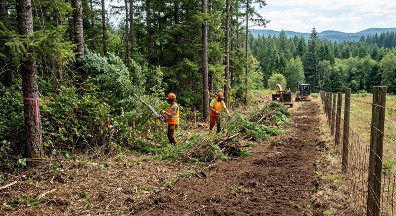 Farm Clearing in Gwinnett County, GA