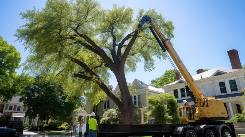 Spruce Tree Removal in Montgomery County, PA